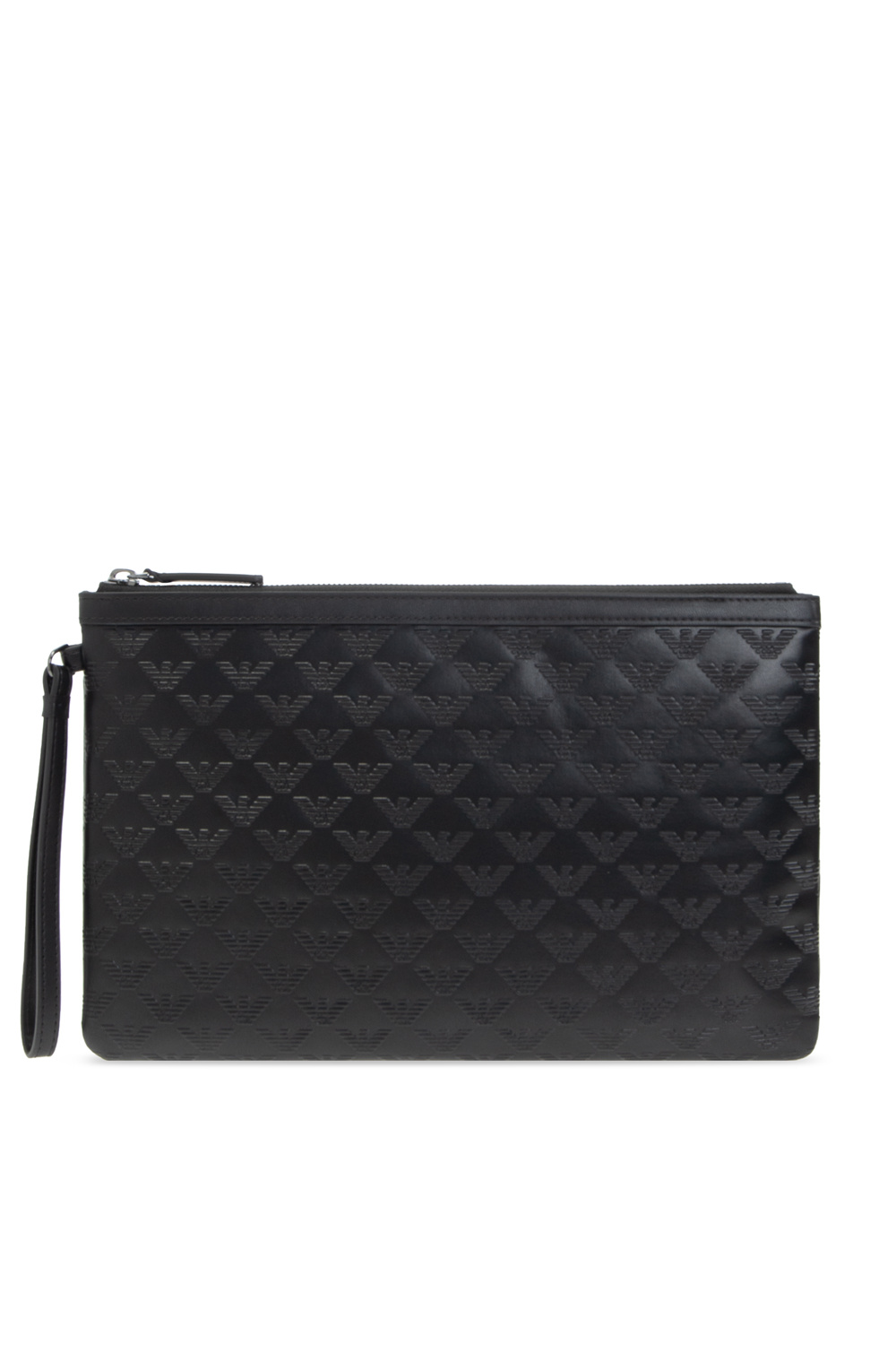 Giorgio armani black online clutch